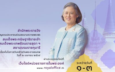ประชาสัมพันธ์ สำนักพระราชวัง ขอเชิญชวนประชาชนร่วมลงนามถวายพระพรชัยมงคล