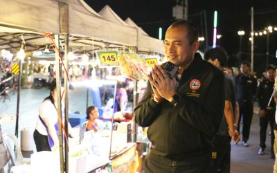 บรรยากาศงาน " เดิน กิน ชิม เที่ยว " ถนนคนเดินรังสิต Walking Street @Rangsit
