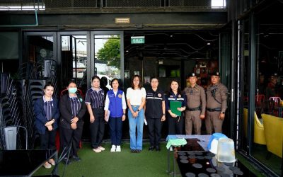 เทศบาลนครรังสิตตรวจสถานประกอบการบันเทิง ย้ำมาตรการป้องกันอัคคีภัยเพื่อความปลอดภัยประชาชน